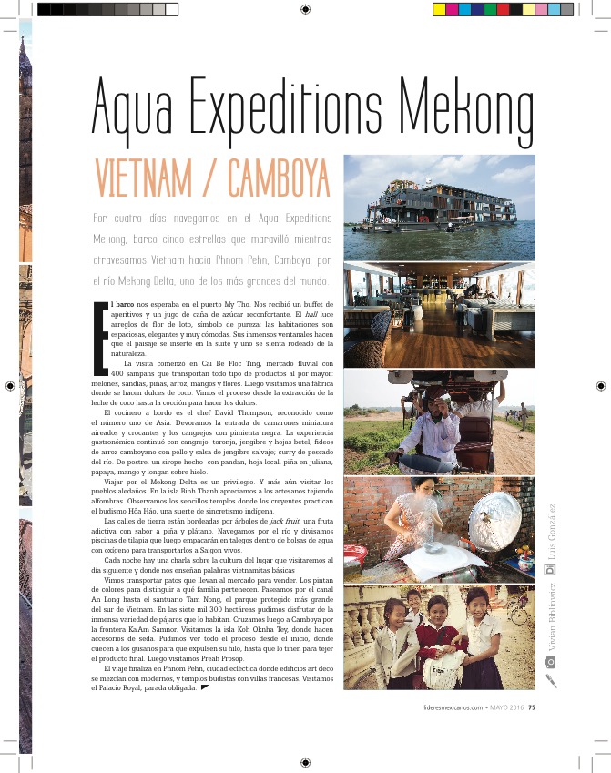 Aqua Expeditions Mekong