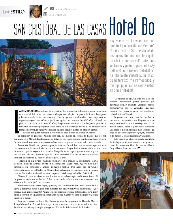 Hotel Bo – San Cristobal de las Casas