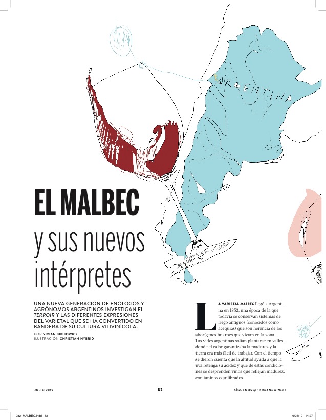EL MALBEC y sus nuevos intérpretes- Food & Wine